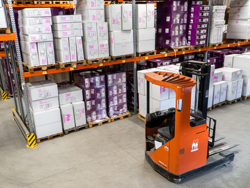 Warehouse storage